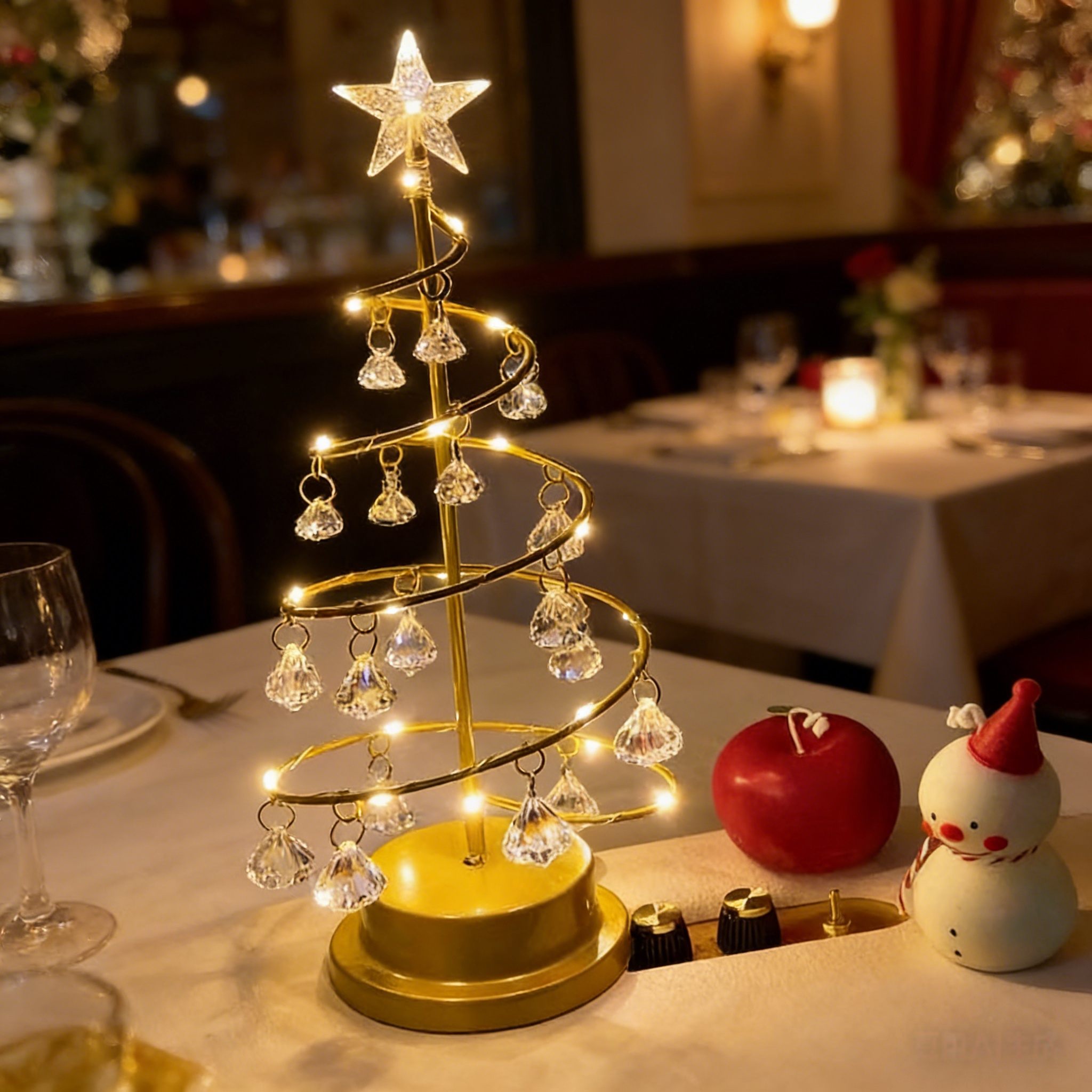 Crystal tree lamp, popular night light