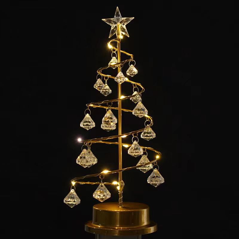 Crystal tree lamp, popular night light